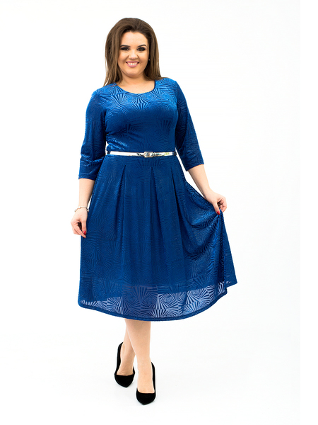 Платье женское модель 338-3Голубой